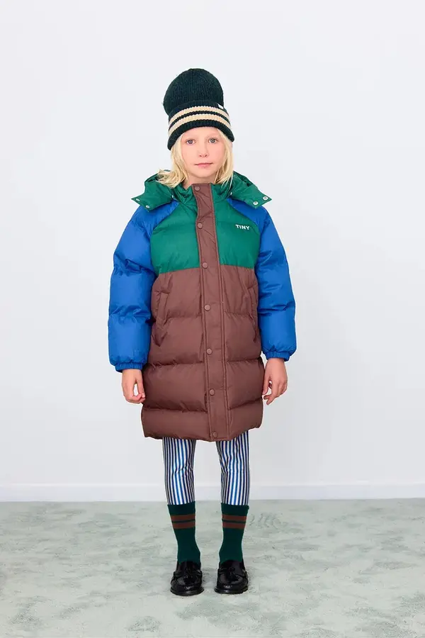 Tinycottons Dječja jakna Tinycottons COLOR BLOCK PADDED JACKET
