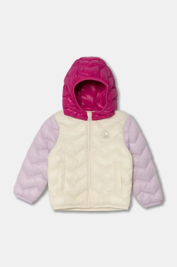 United Colors of Benetton Dječja jakna United Colors of Benetton boja: bež, 21INGN02Z