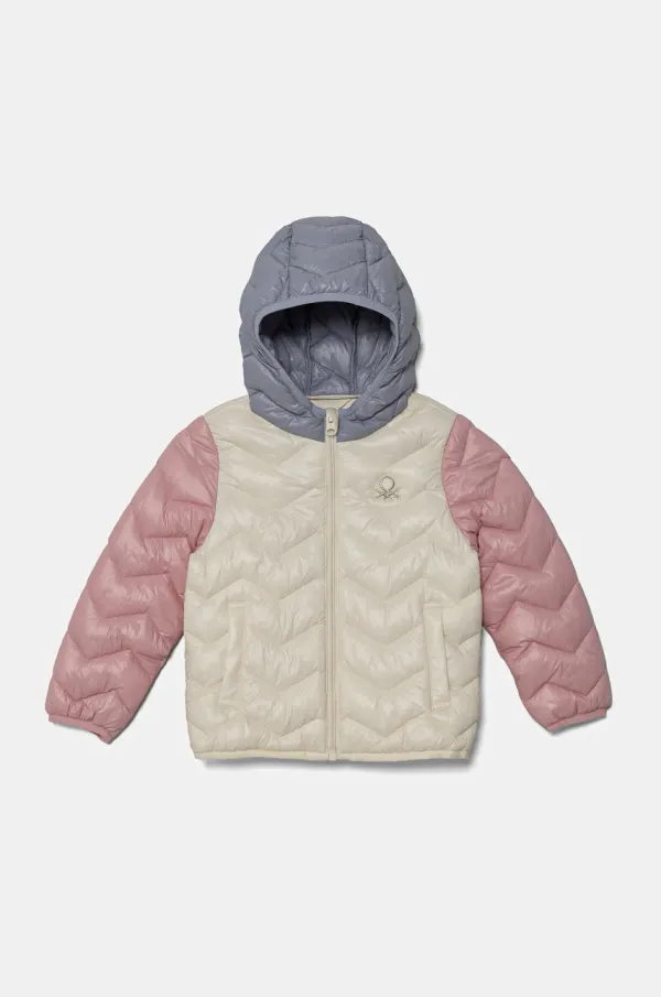 United Colors of Benetton Dječja jakna United Colors of Benetton boja: bež, 21INGN02Z