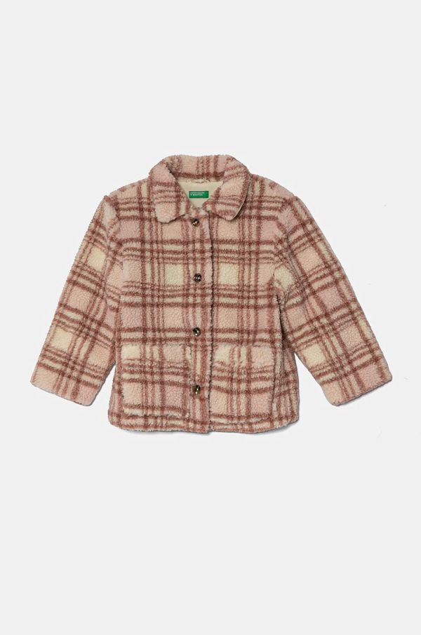 United Colors of Benetton Dječja jakna United Colors of Benetton boja: bež, 29J8GN037