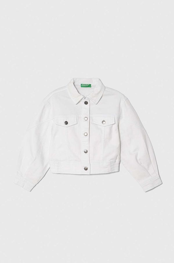 United Colors of Benetton Dječja jakna United Colors of Benetton boja: bijela