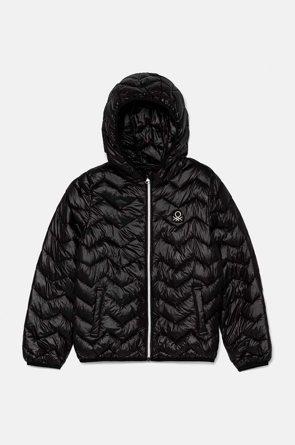 United Colors of Benetton Dječja jakna United Colors of Benetton boja: crna, 21INCN04U