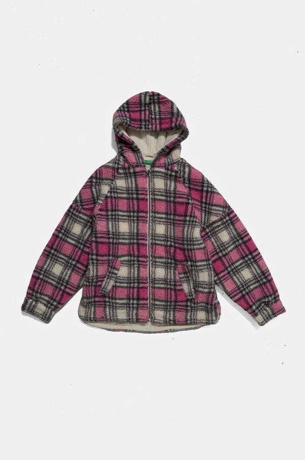 United Colors of Benetton Dječja jakna United Colors of Benetton boja: ružičasta, 29J8CN05O