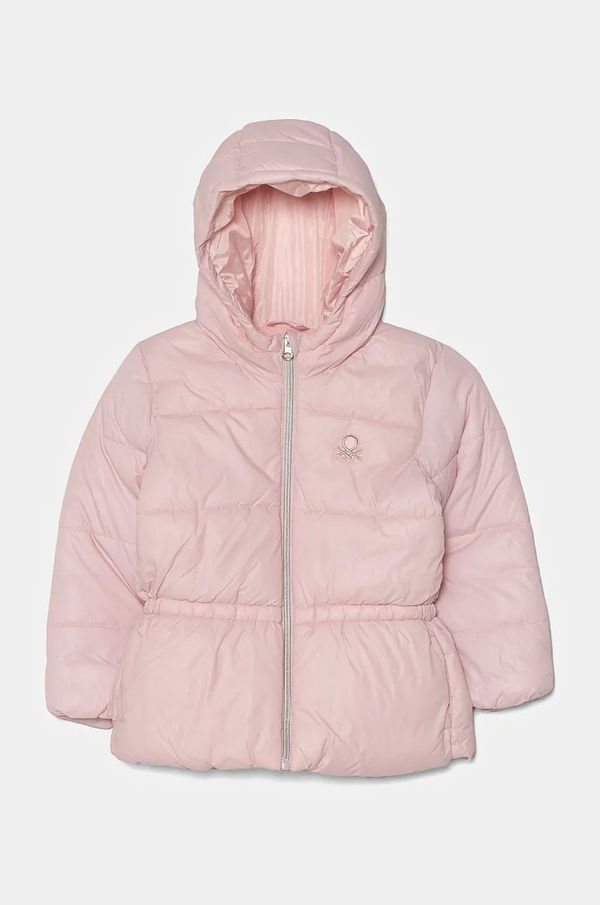 United Colors of Benetton Dječja jakna United Colors of Benetton boja: ružičasta, 2NQRGN02X