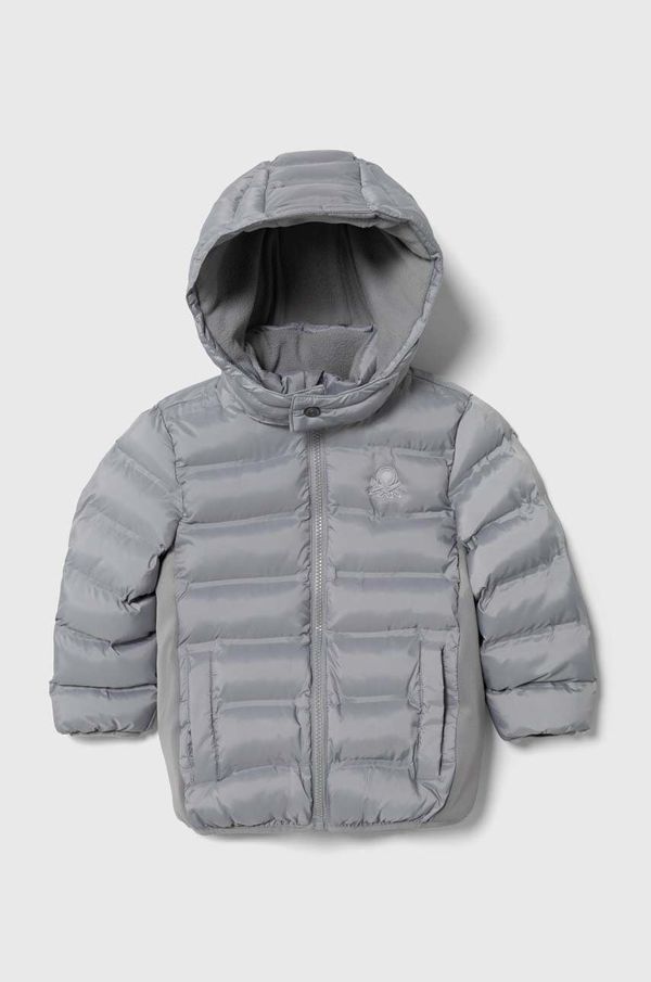 United Colors of Benetton Dječja jakna United Colors of Benetton boja: siva
