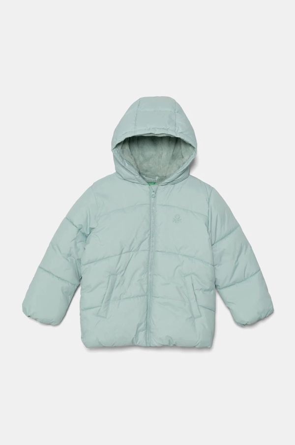United Colors of Benetton Dječja jakna United Colors of Benetton boja: tirkizna, 2SJ1GN03I