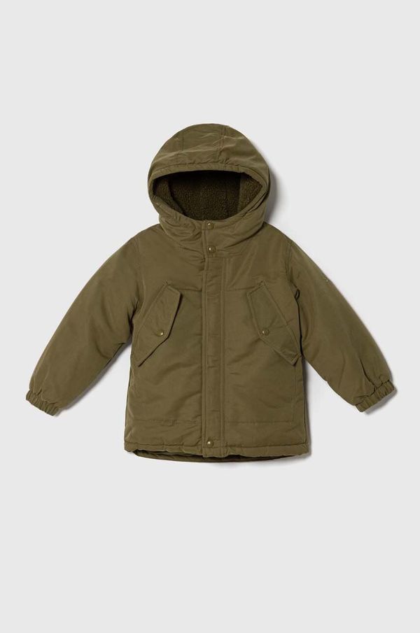 United Colors of Benetton Dječja jakna United Colors of Benetton boja: zelena