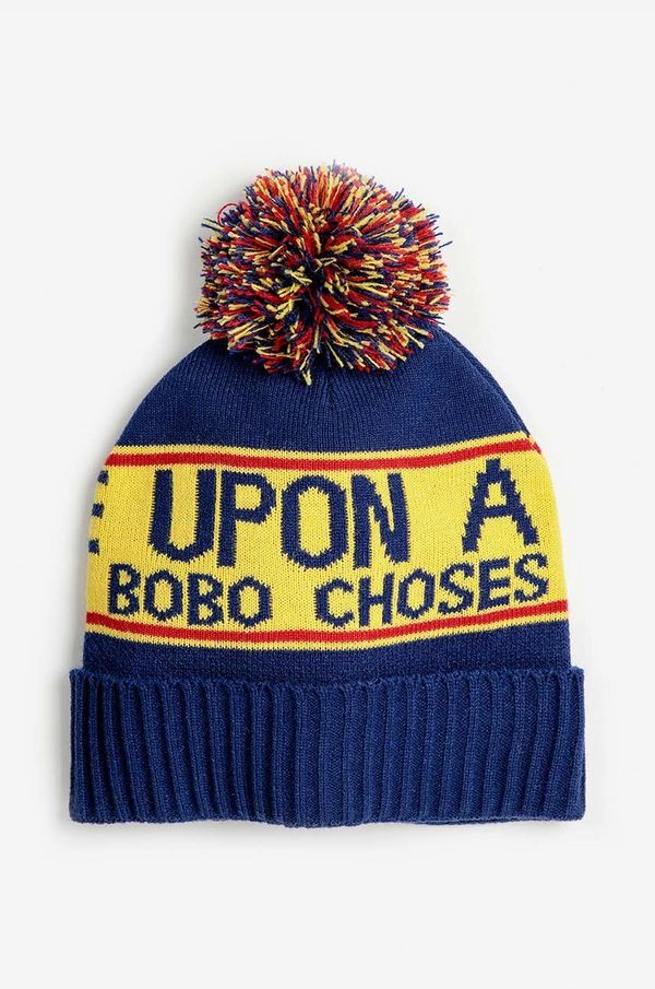 Bobo Choses Dječja kapa Bobo Choses Once Upon a Time boja: tamno plava, 224AI032