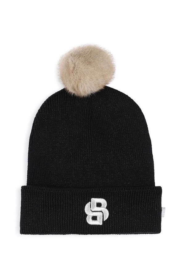 Boss Dječja kapa BOSS boja: crna, J51616