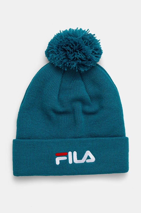 Fila Dječja kapa Fila BASUO boja: zelena, FCK0030