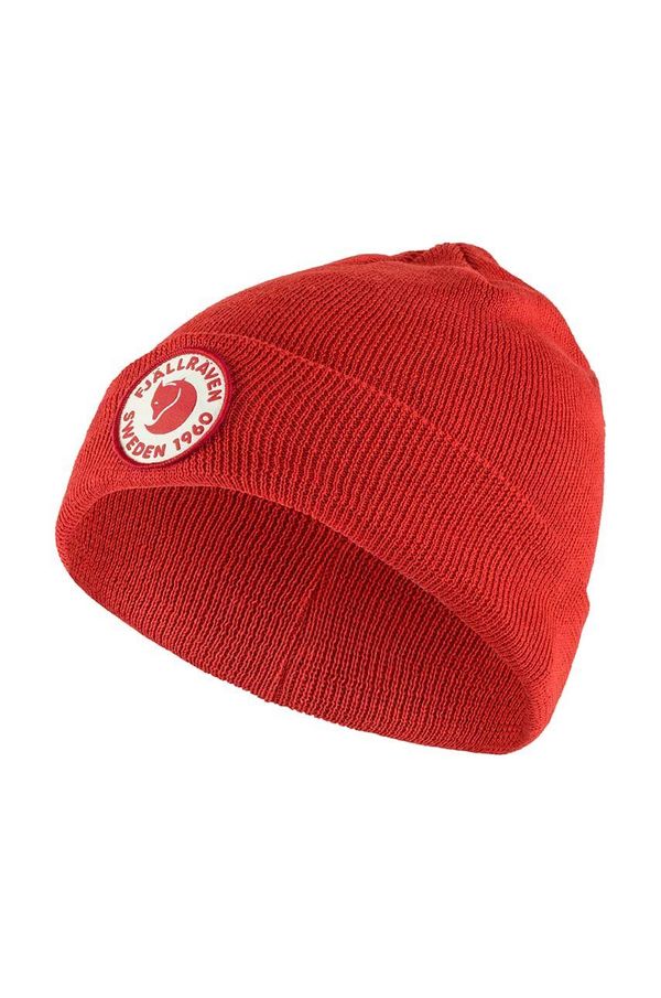 Fjallraven Dječja kapa Fjallraven Kids 1960 Logo Hat boja: crvena