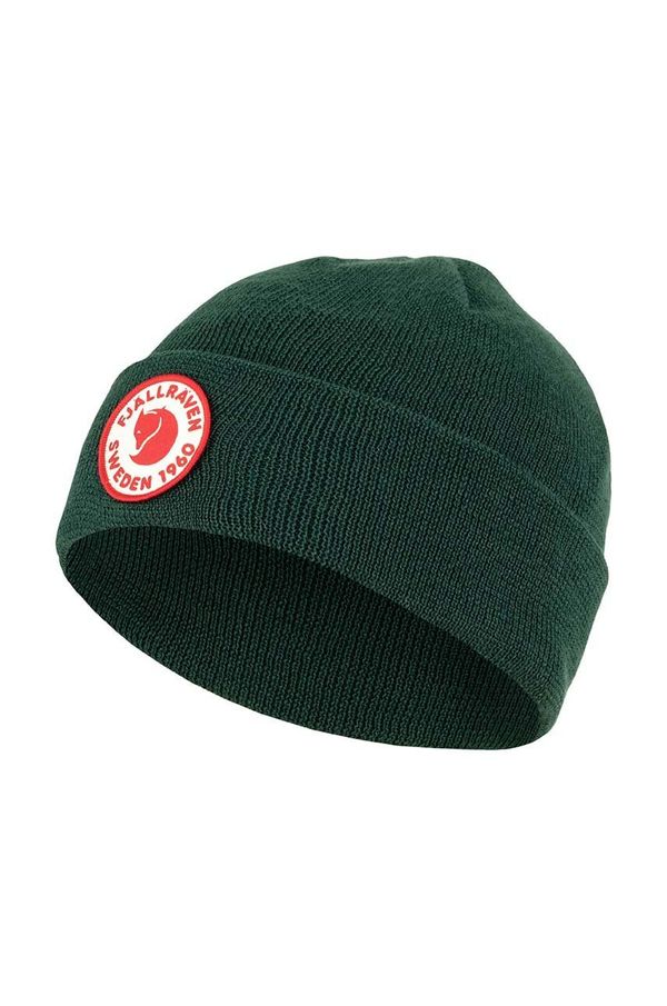 Fjallraven Dječja kapa Fjallraven Kids 1960 Logo Hat boja: zelena