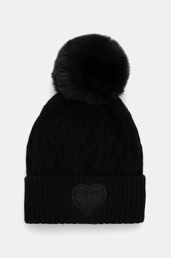 Guess Dječja kapa Guess boja: crna, J4BZ00 Z2QP0