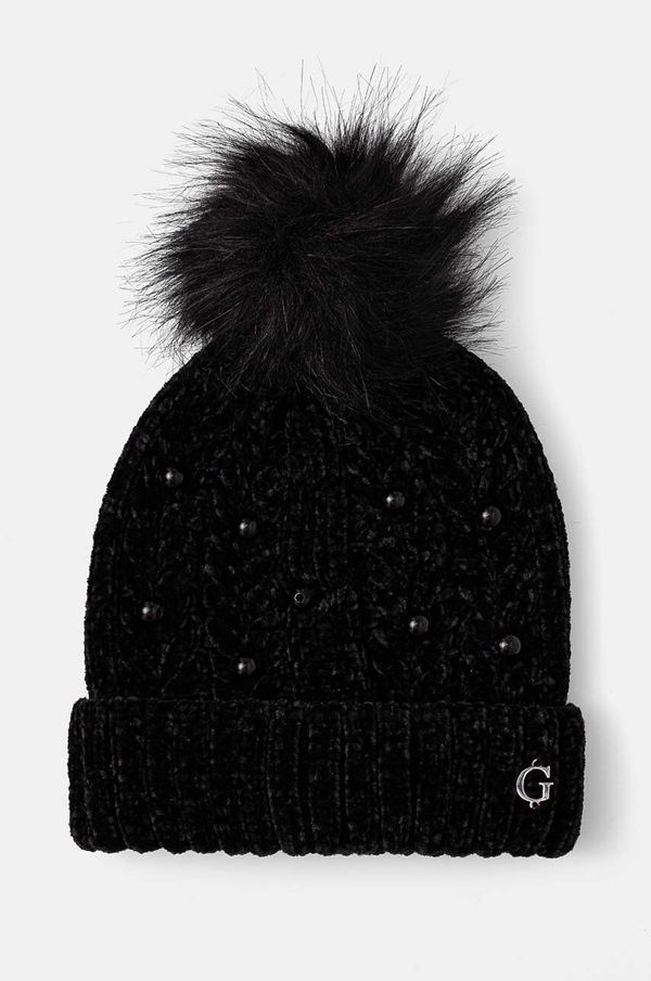 Guess Dječja kapa Guess boja: crna