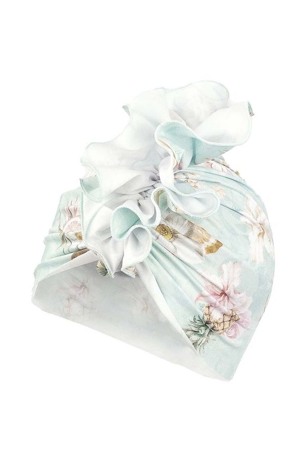 Jamiks Dječja kapa Jamiks boja: tirkizna, od tanke pletenine