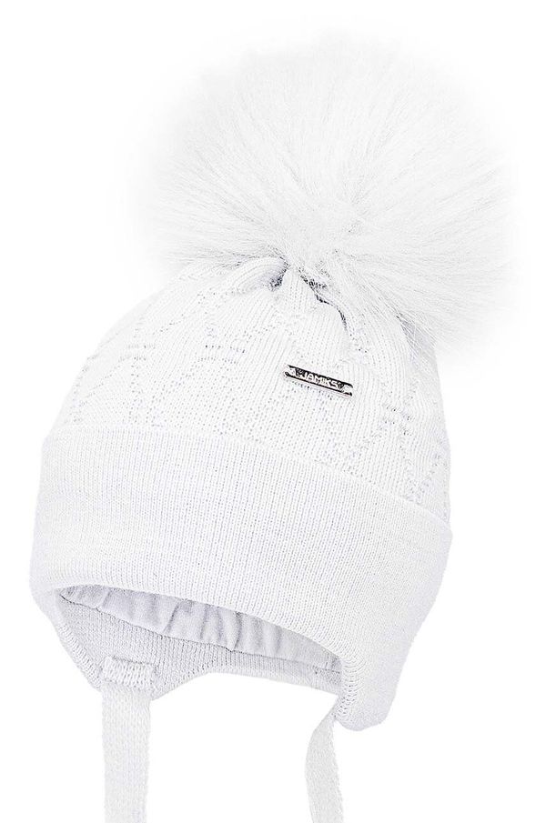 Jamiks Dječja kapa Jamiks GILLES II boja: bijela, JZH300