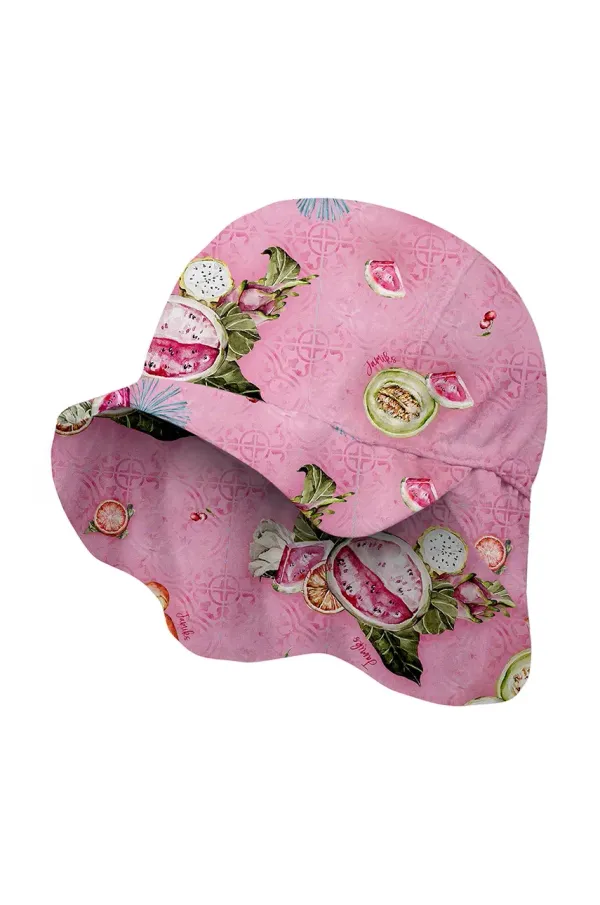 Jamiks Dječja kapa Jamiks MURANO boja: ružičasta, s uzorkom, JLH156