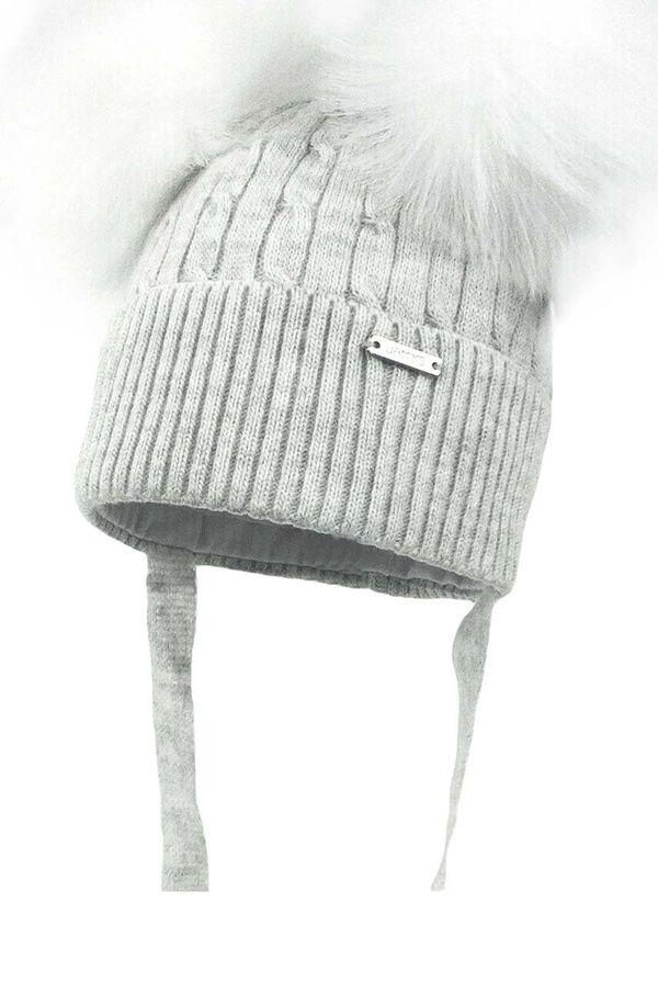 Jamiks Dječja kapa Jamiks SINEM IIA boja: siva, JZH450