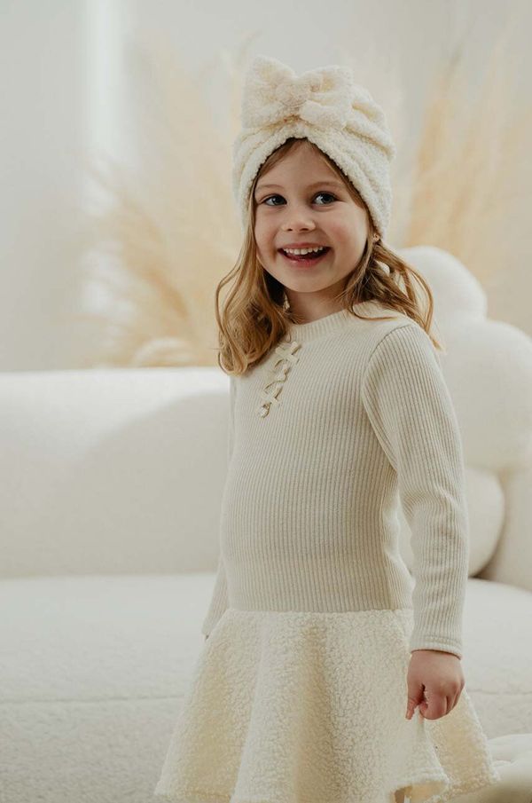 Jamiks Dječja kapa Jamiks ZILLI boja: bež, JZH095