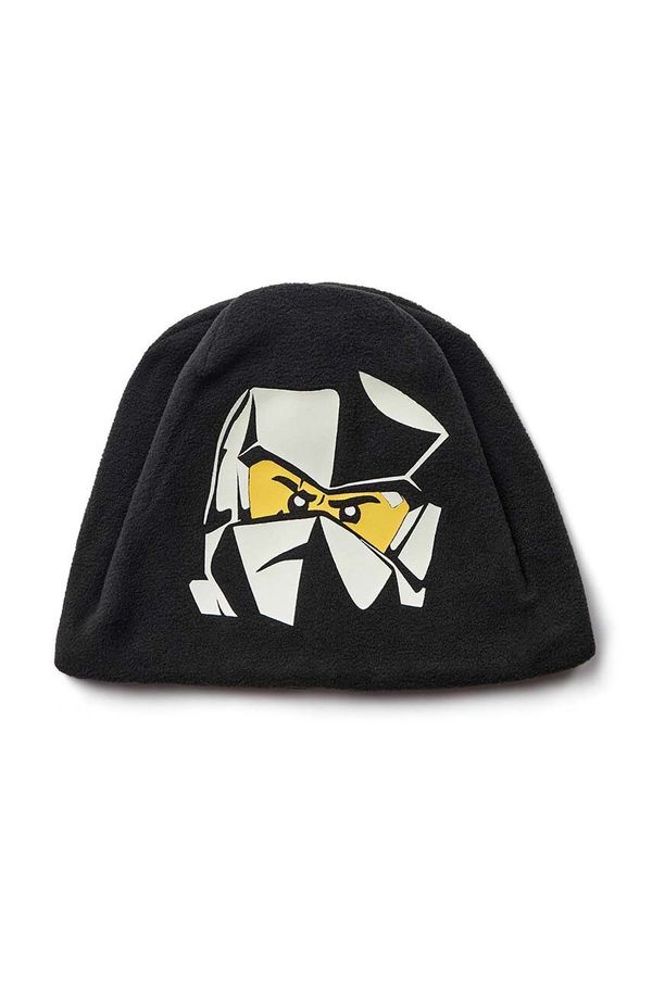 Lego Dječja kapa Lego LWARIS 607 boja: crna, od tanke pletenine, 11010804