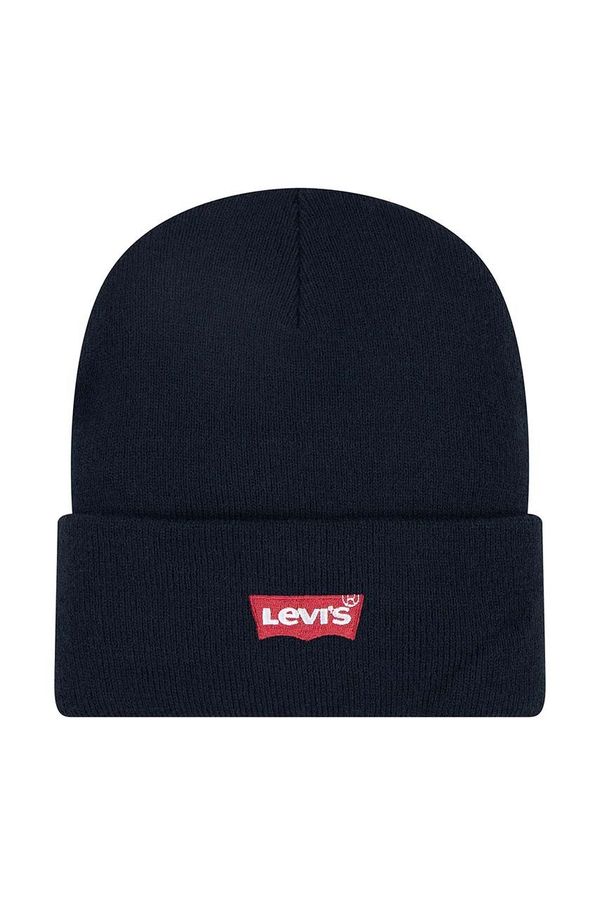 Levi's Dječja kapa Levi's LAN LEVI'S CORE BATWING BEANIE boja: crna, 9A8620