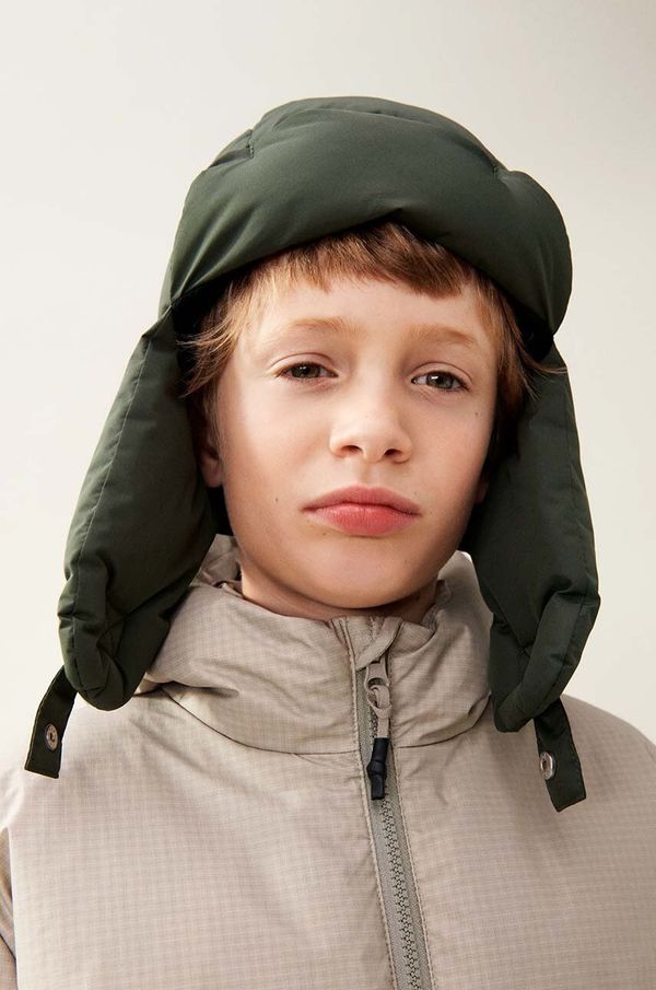 Liewood Dječja kapa Liewood Tori Puffer Hat boja: zelena, LW19471