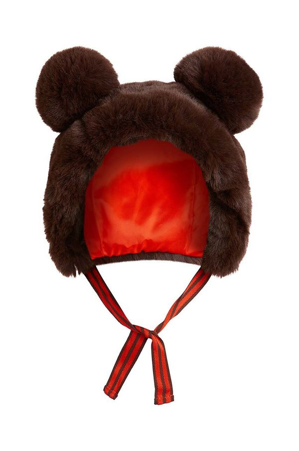 Mini Rodini Dječja kapa Mini Rodini boja: smeđa, 2476510816