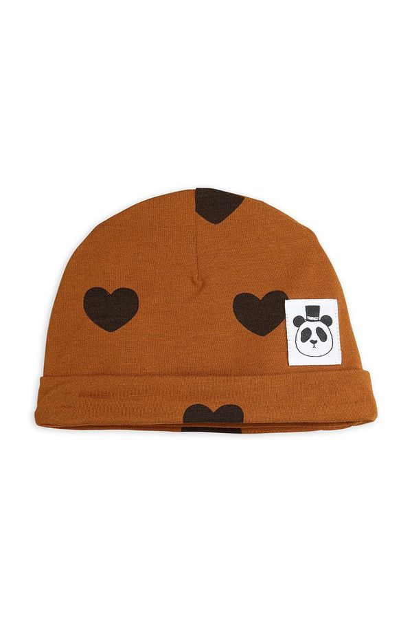 Mini Rodini Dječja kapa Mini Rodini boja: smeđa,