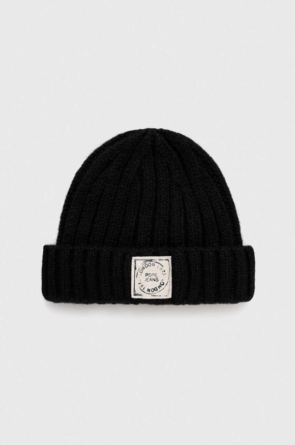 Pepe Jeans Dječja kapa Pepe Jeans boja: crna