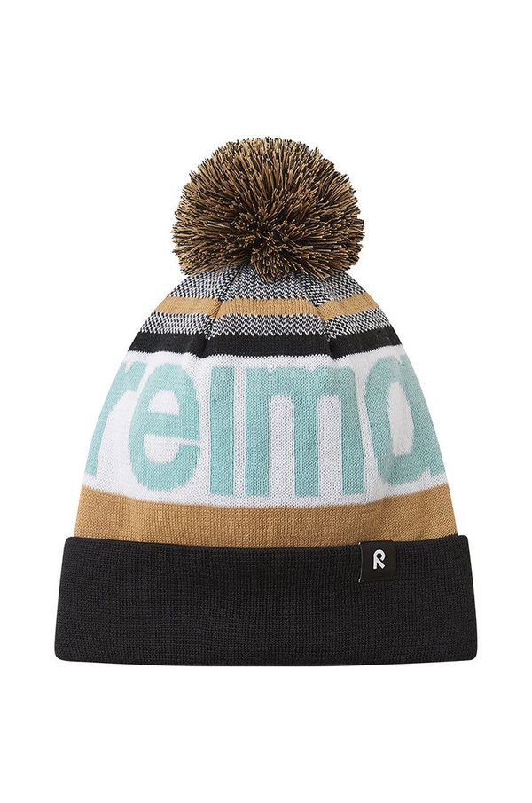 Reima Dječja kapa Reima Taasko boja: crna, 5300058A