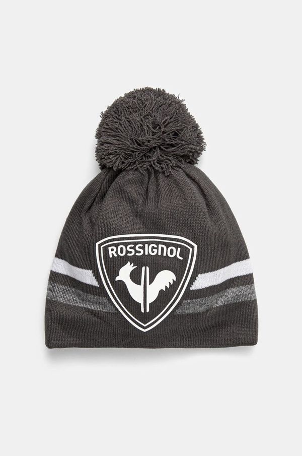 Rossignol Dječja kapa Rossignol ROOSTER boja: siva, od tanke pletenine, RLNYH03