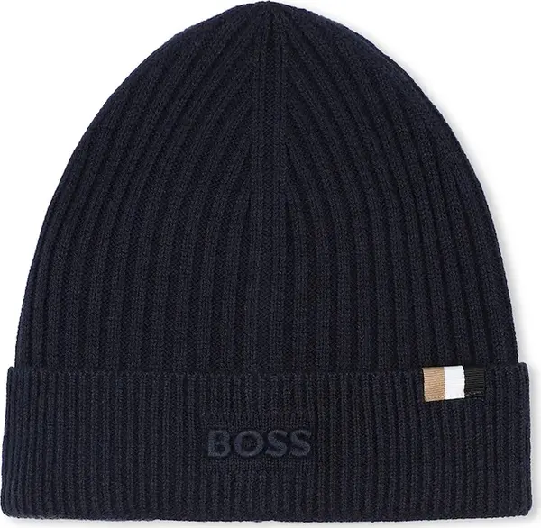 Boss Dječja kapa s dodatkom vune BOSS