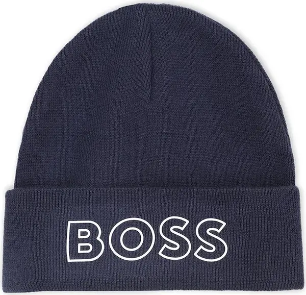 Boss Dječja kapa s dodatkom vune BOSS