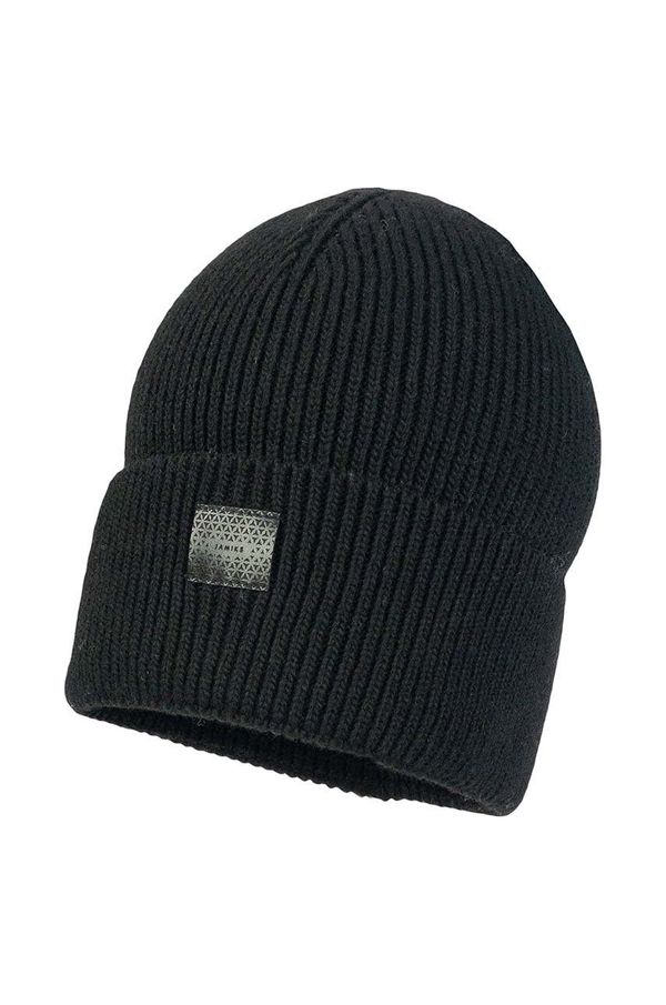 Jamiks Dječja kapa s dodatkom vune Jamiks PAULIN boja: crna, JZH352