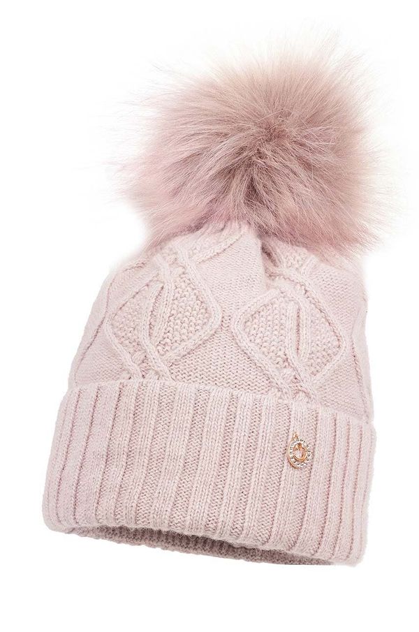 Jamiks Dječja kapa s dodatkom vune Jamiks TAMASHA II boja: ružičasta, JZH122