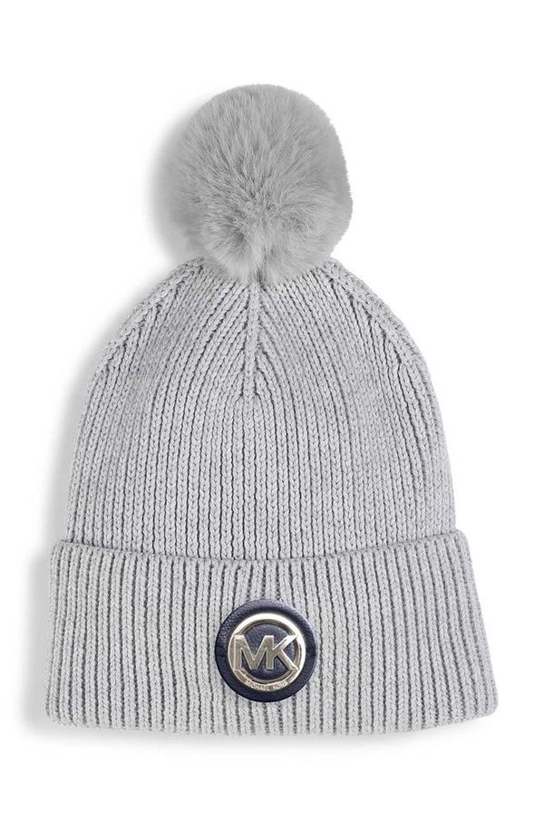 Michael Kors Dječja kapa s dodatkom vune Michael Kors boja: siva, R30223