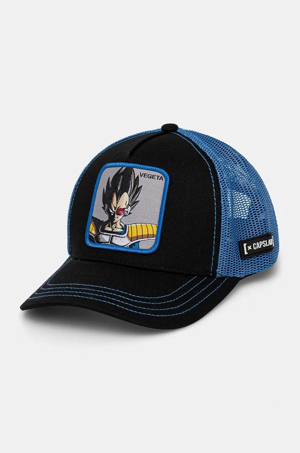 Capslab Dječja kapa sa šiltom Capslab Dragon Ball Capslab Trucker s aplikacijom, CL.DBZ.3.VEGB