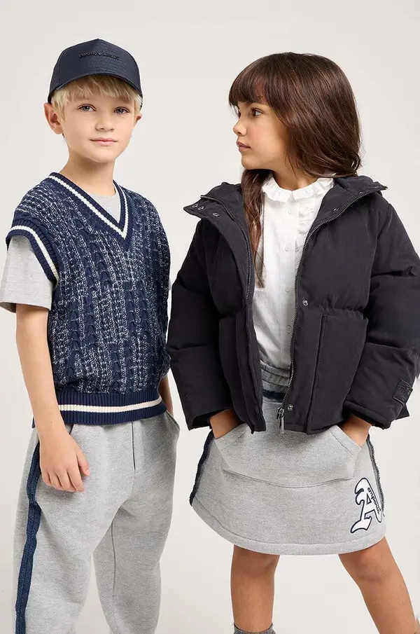 Emporio Armani Dječja kapa sa šiltom Emporio Armani