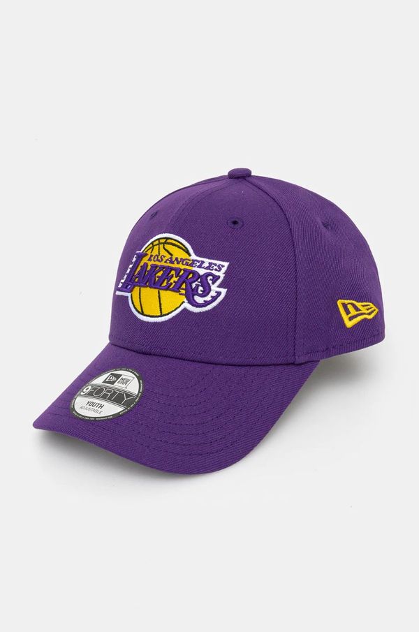 New Era Dječja kapa sa šiltom New Era LOS ANGELES LAKERS boja: ljubičasta, s aplikacijom, 11405635