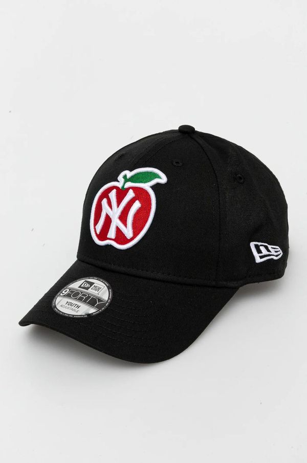 New Era Dječja kapa sa šiltom New Era NEW YORK YANKEES boja: crna, s aplikacijom, 60565271
