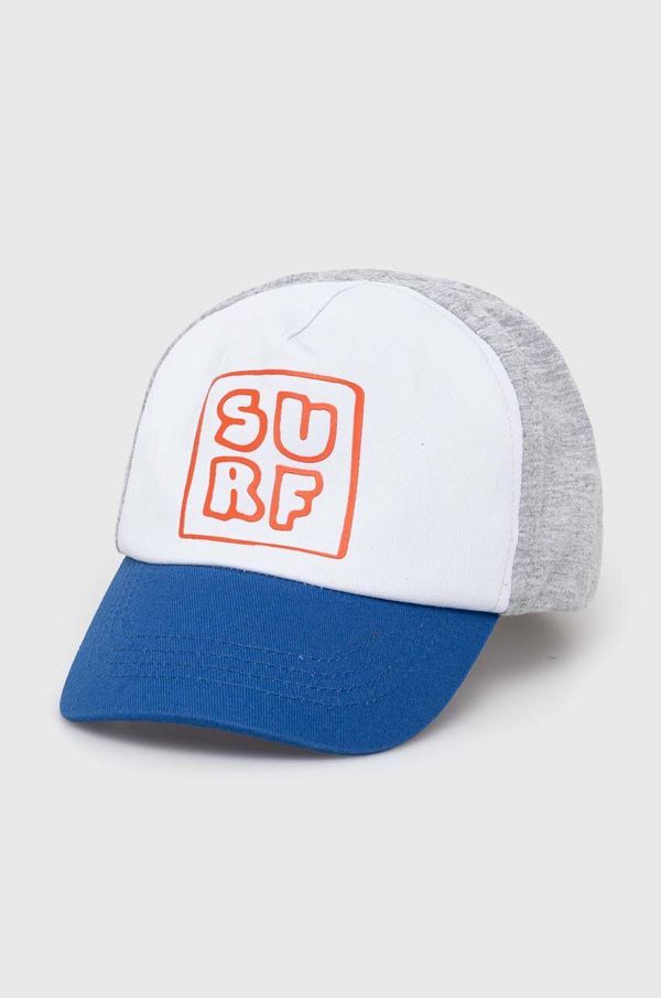 Zippy Dječja kapa sa šiltom zippy boja: siva, s uzorkom