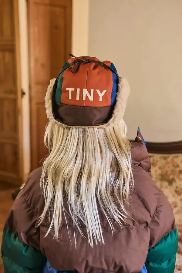 Tinycottons Dječja kapa Tinycottons COLOR BLOCK CHAPKA
