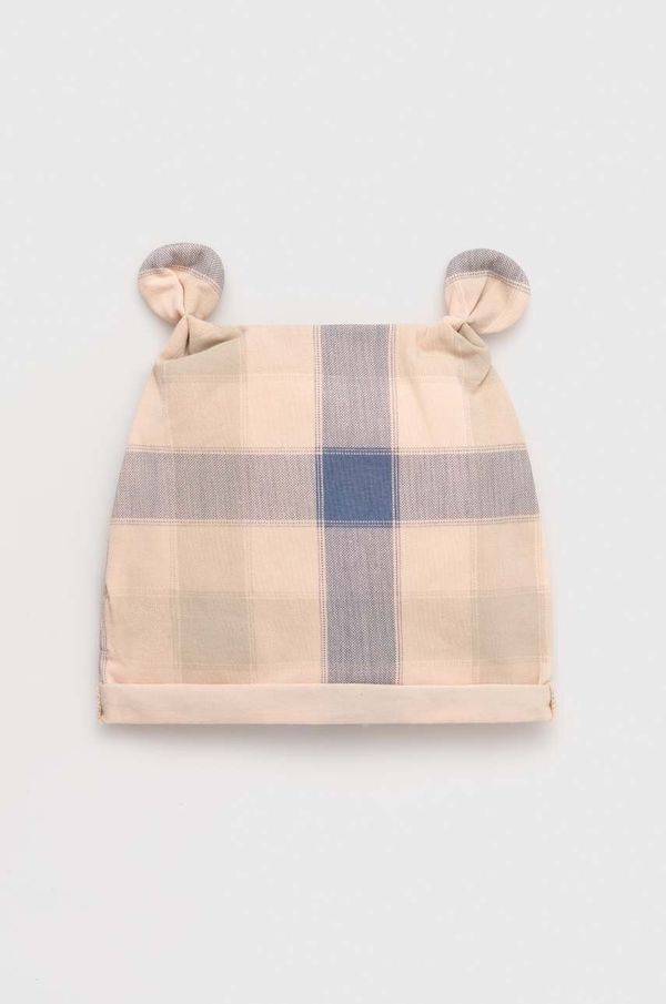 United Colors of Benetton Dječja kapa United Colors of Benetton boja: ružičasta, od tanke pletenine