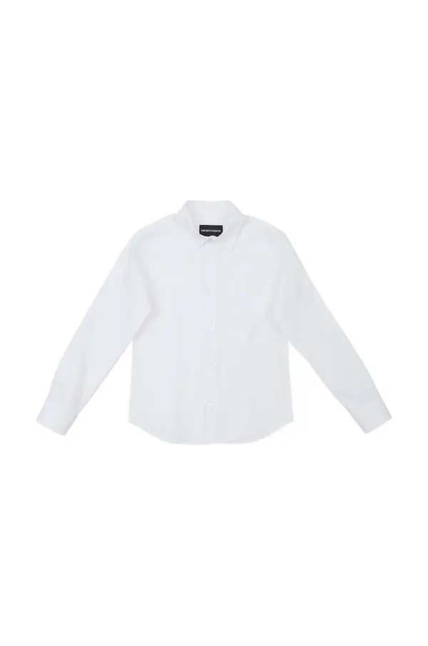 Emporio Armani Dječja košulja Emporio Armani boja: bijela, 8N4CJ0 1N06Z