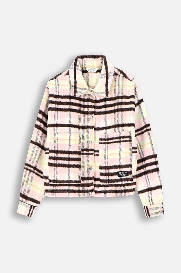 Coccodrillo Dječja košulja jakna Coccodrillo boja: bež, ACADEMY GIRL JUNIOR