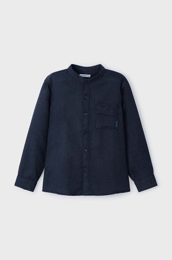 Mayoral Dječja košulja Mayoral boja: tamno plava, 4111