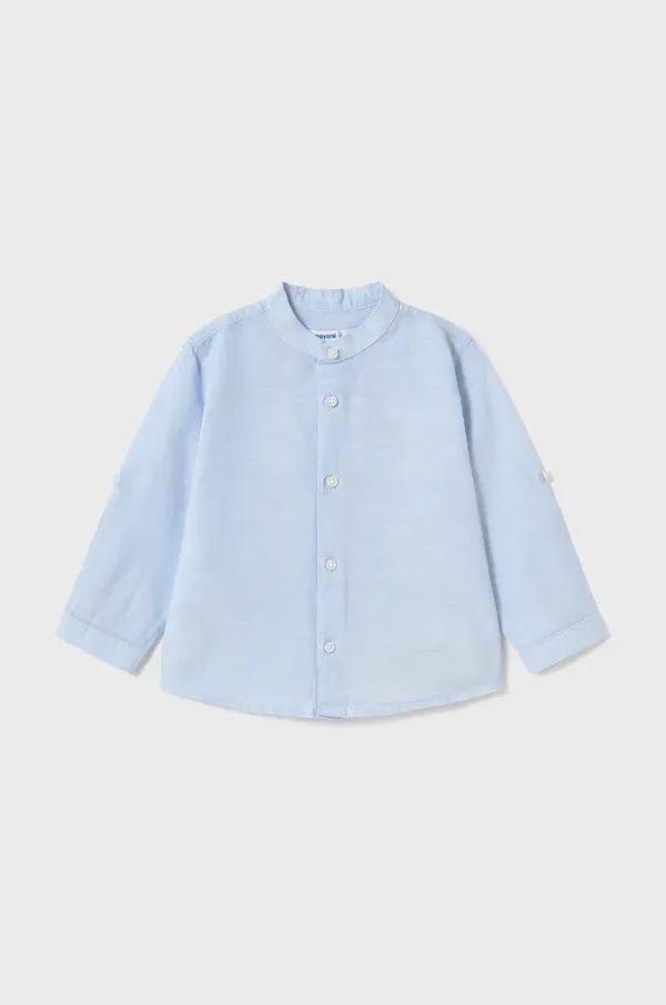 Mayoral Dječja košulja s dodatkom lana Mayoral 1115