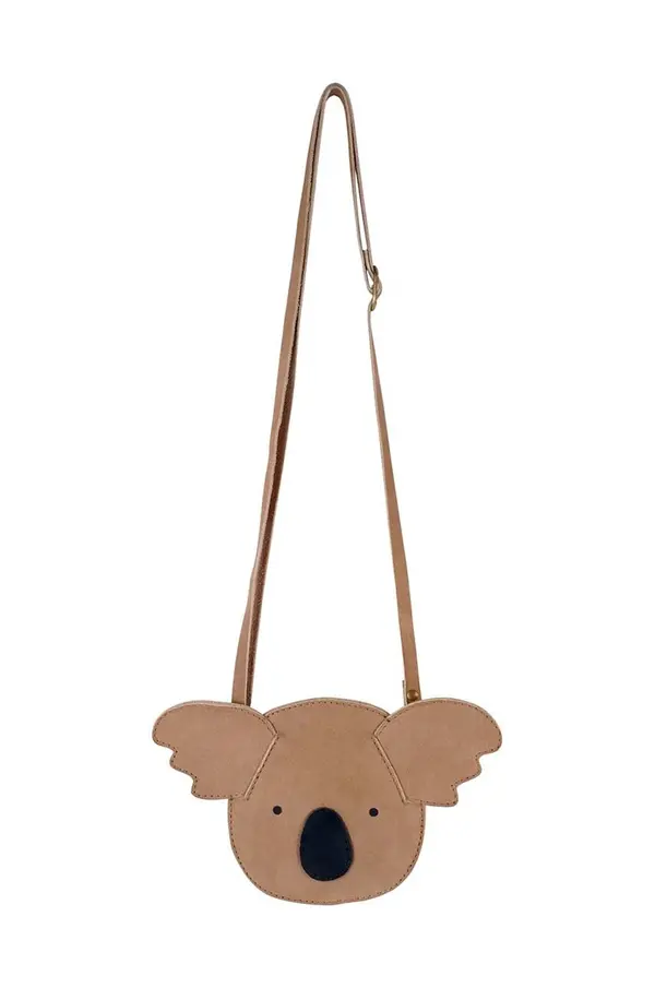 Donsje Dječja kožna torba Donsje Britta Classic Purse Koala