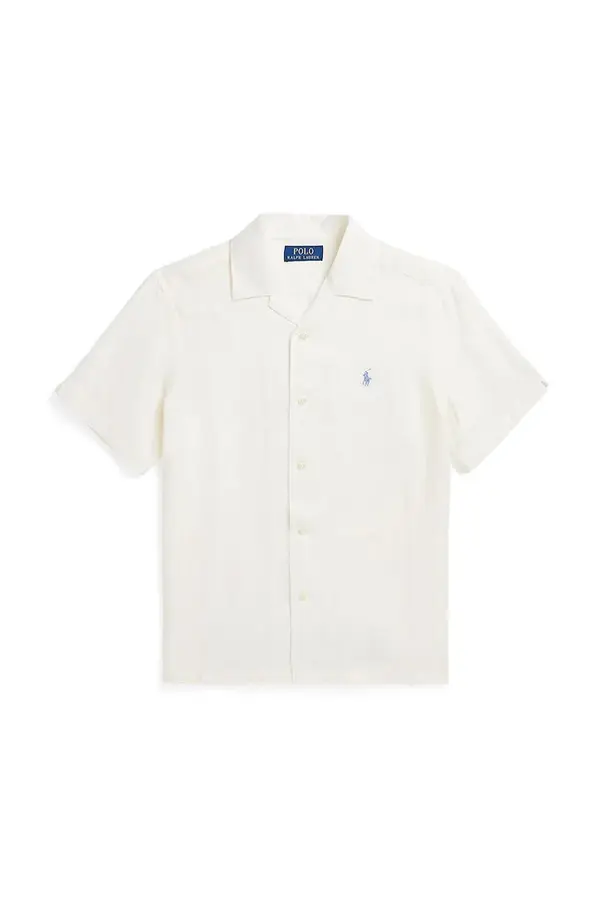 Polo Ralph Lauren Dječja lanena košulja Polo Ralph Lauren