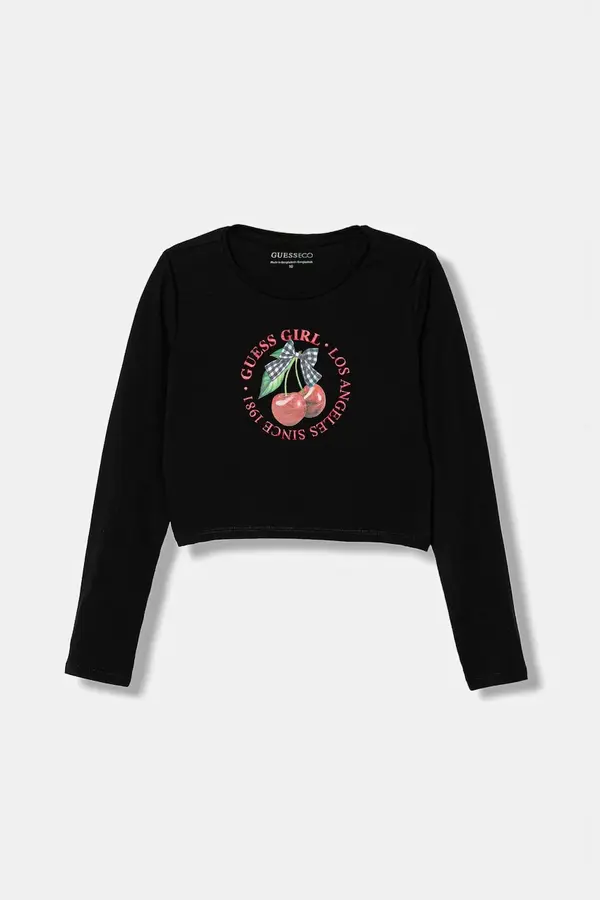 Guess Dječja majica dugih rukava Guess